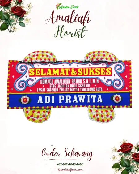 Papan Bunga Ucapan Selamat Sumberdawesari